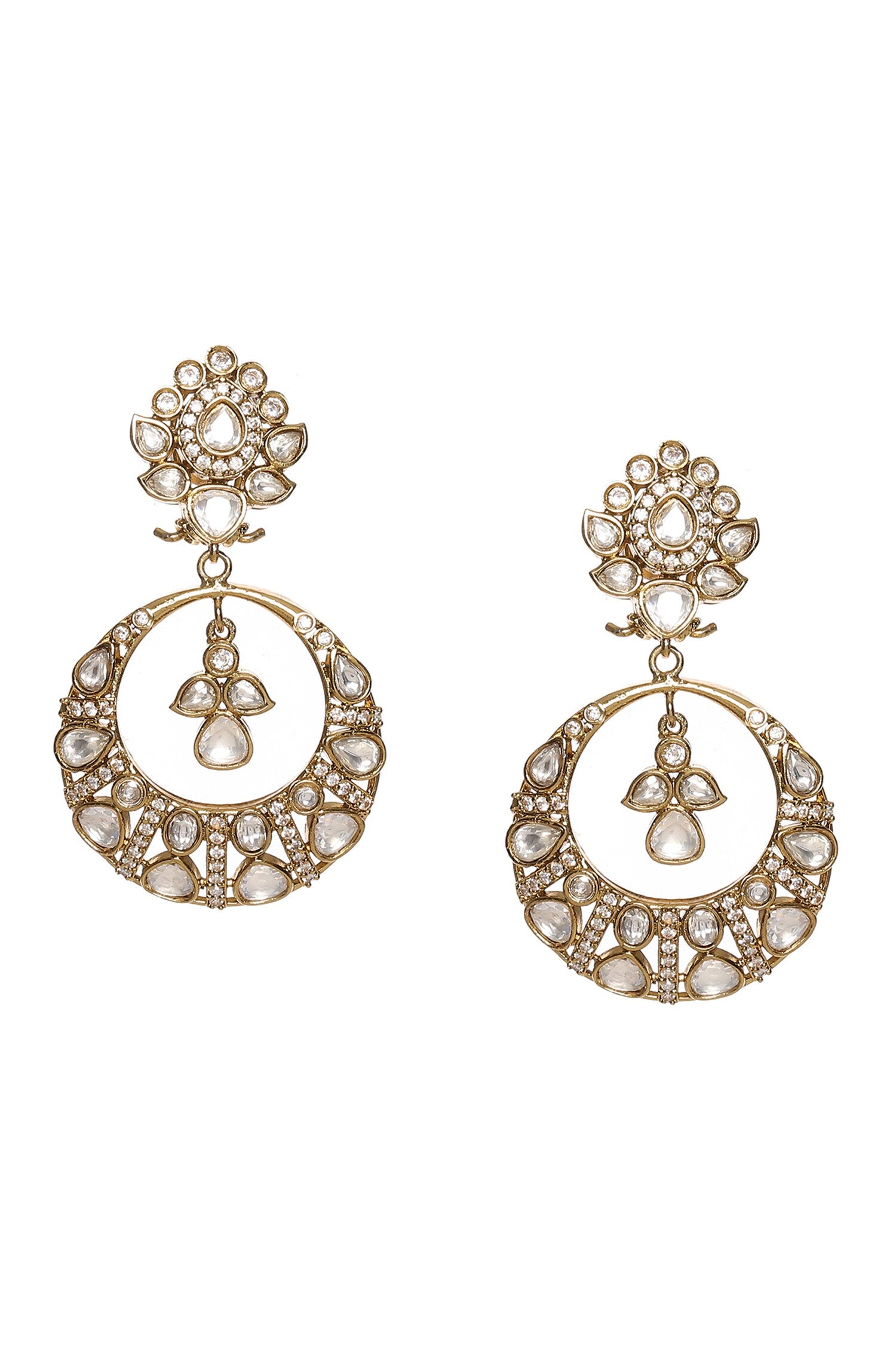 Noor Chand Kundan Earrings 