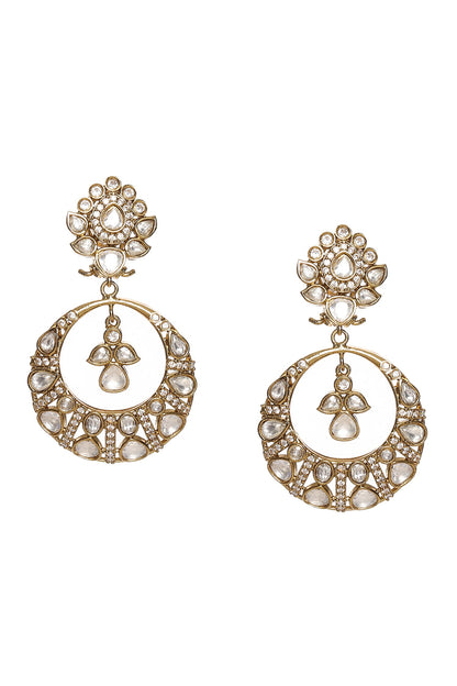 Noor Chand Kundan Earrings 