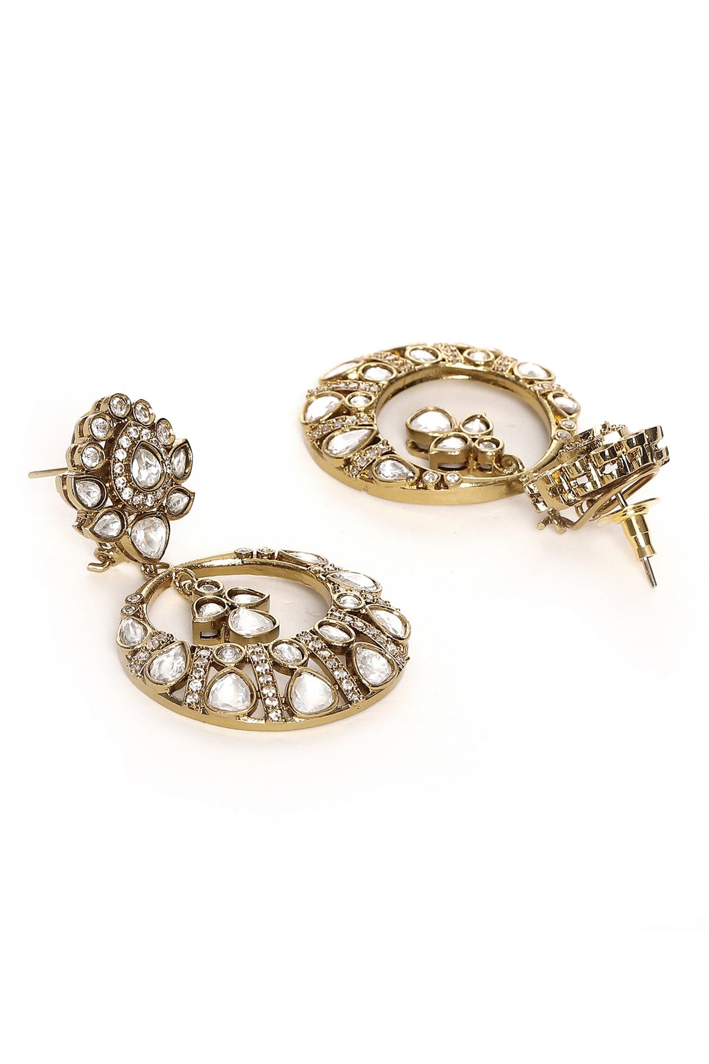 Noor Chand Kundan Earrings 