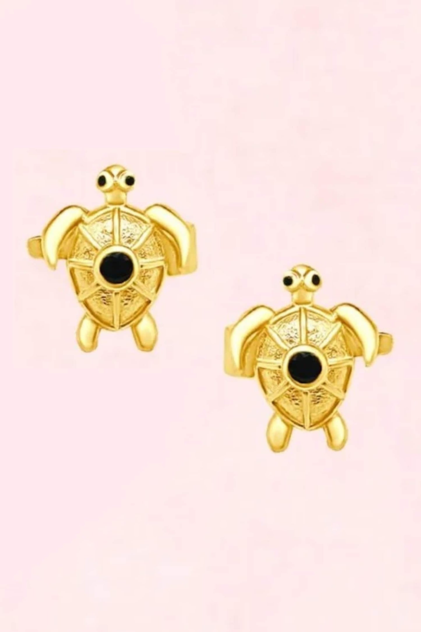 Turtle Embellished Earcuffs 