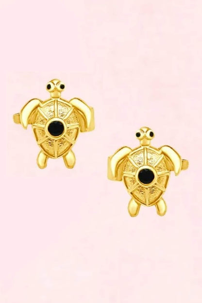 Turtle Embellished Earcuffs 