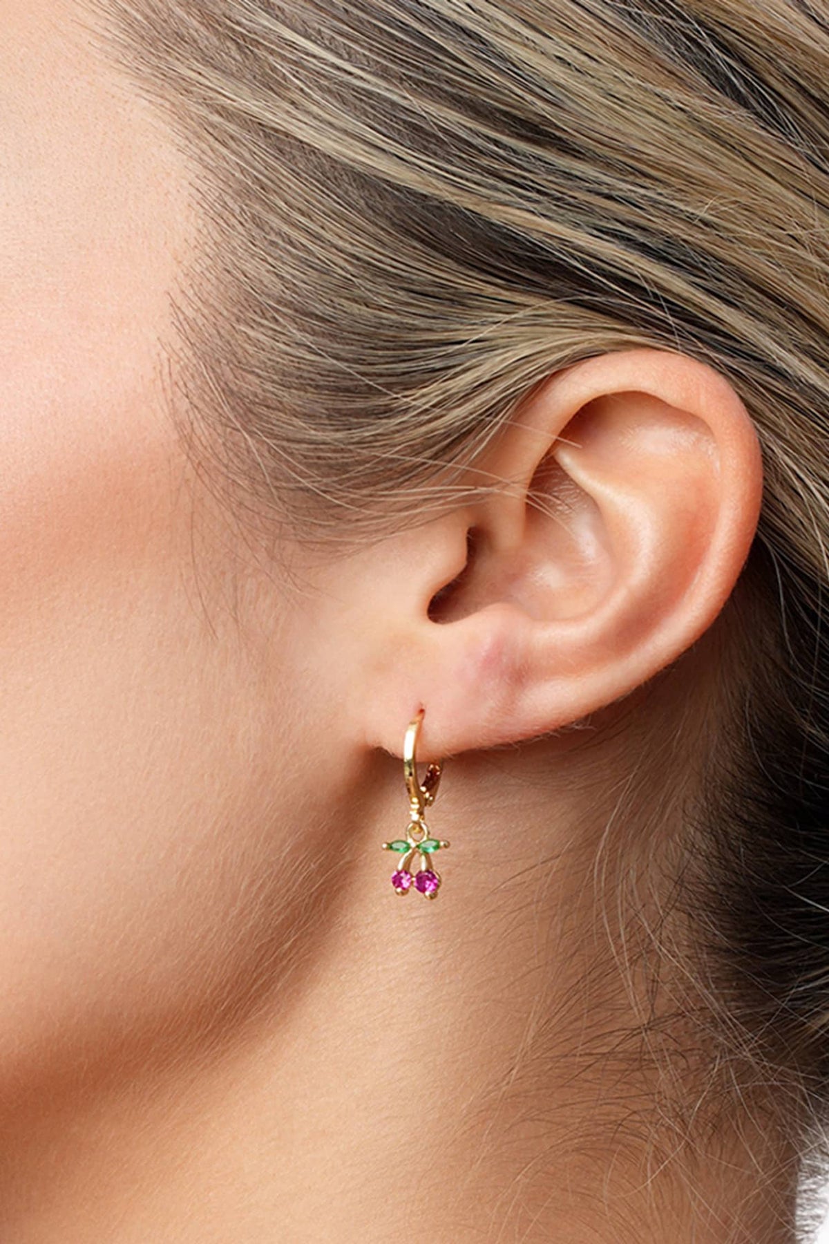 Cherry Charm Earrings 