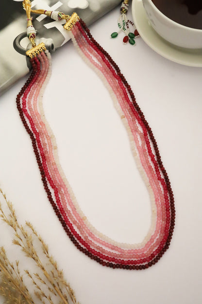 Gradient Onyx Necklace 