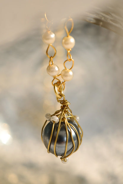 Stone Drop Pendant Chain 