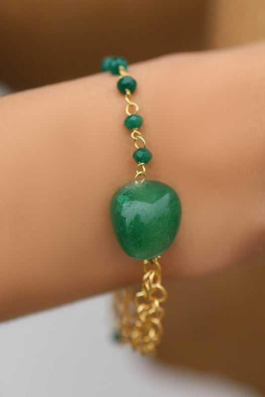 Stone Embellished Bracelet 