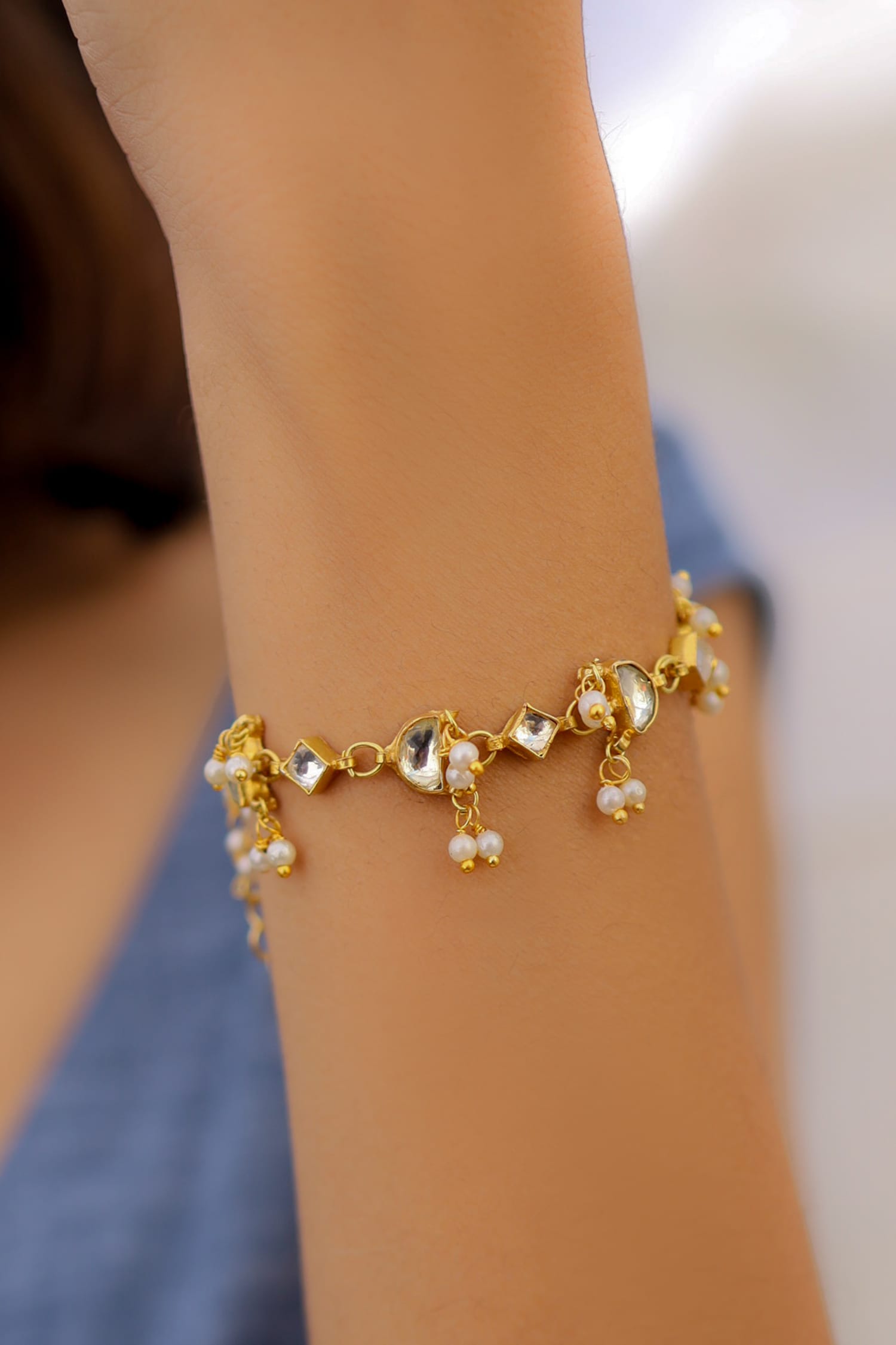 Kundan Encrusted Bracelet 