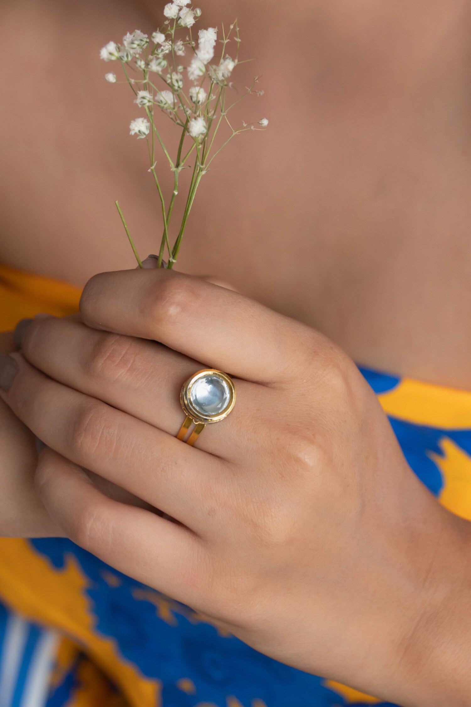 Kundan Embellished Ring 
