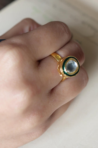 Geometric Shaped Ring 