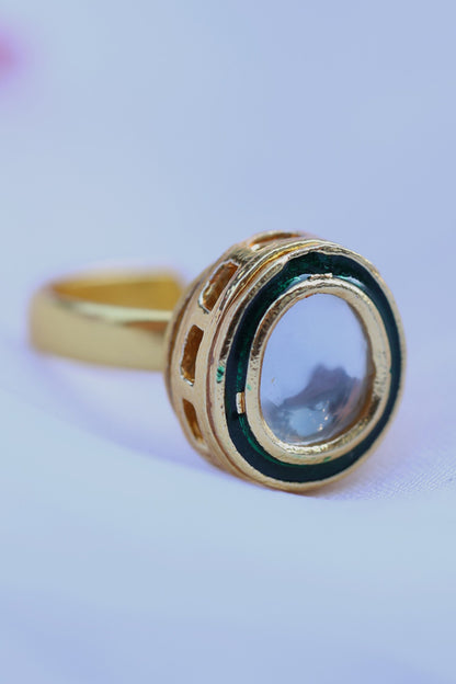 Geometric Shaped Ring 