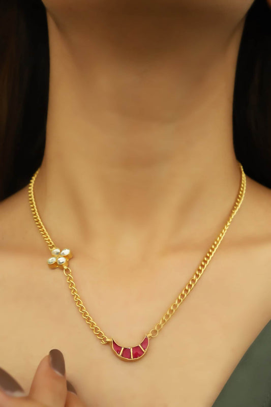 Kundan Studded Necklace 