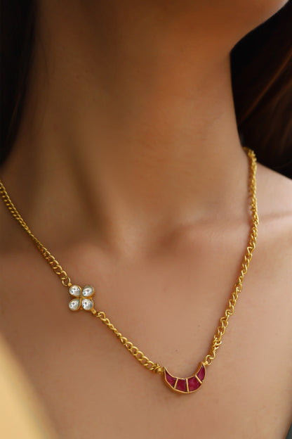 Kundan Studded Necklace 