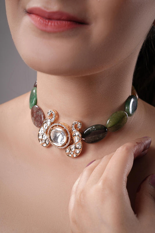 Le Meira Kundan Studded Choker 