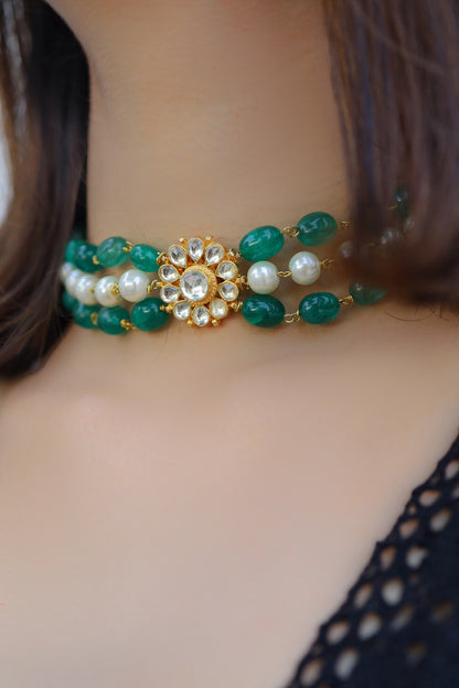 Stone Kundan Choker 