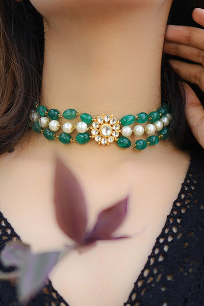 Stone Kundan Choker 