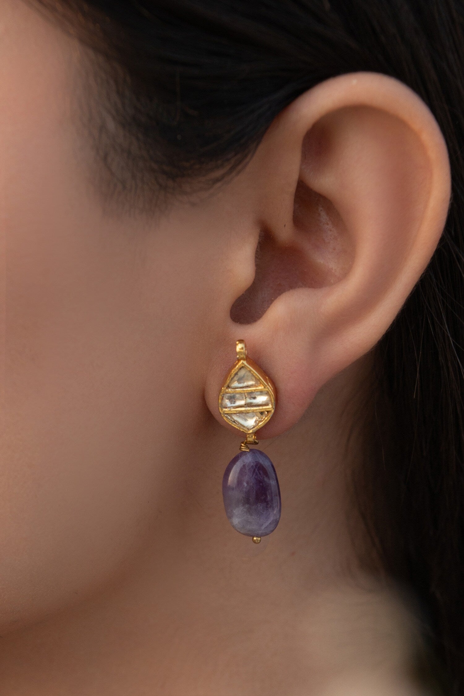 Leaflet Drop Earrings 