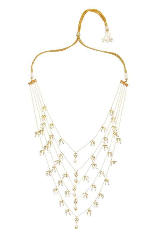 Patram Kundan Panchlada Necklace 