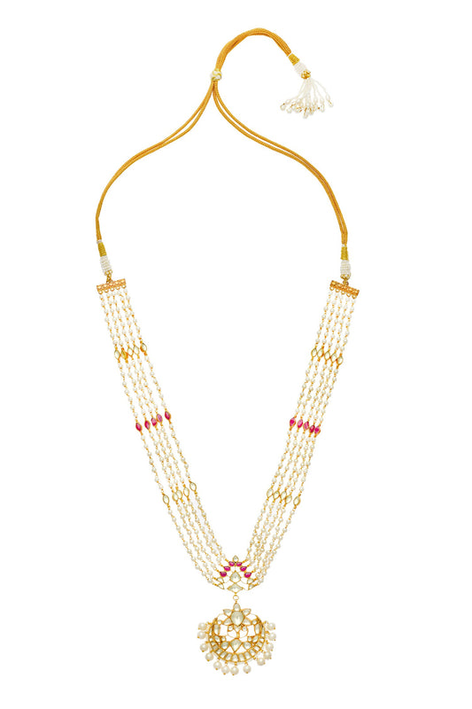 Swarnlata Kundan Embellished Necklace 