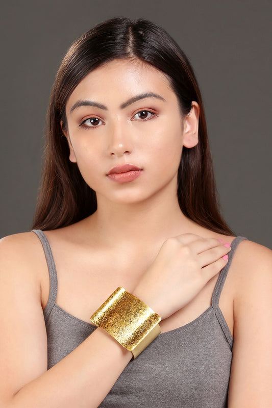 Textured Cuff Bracelet 