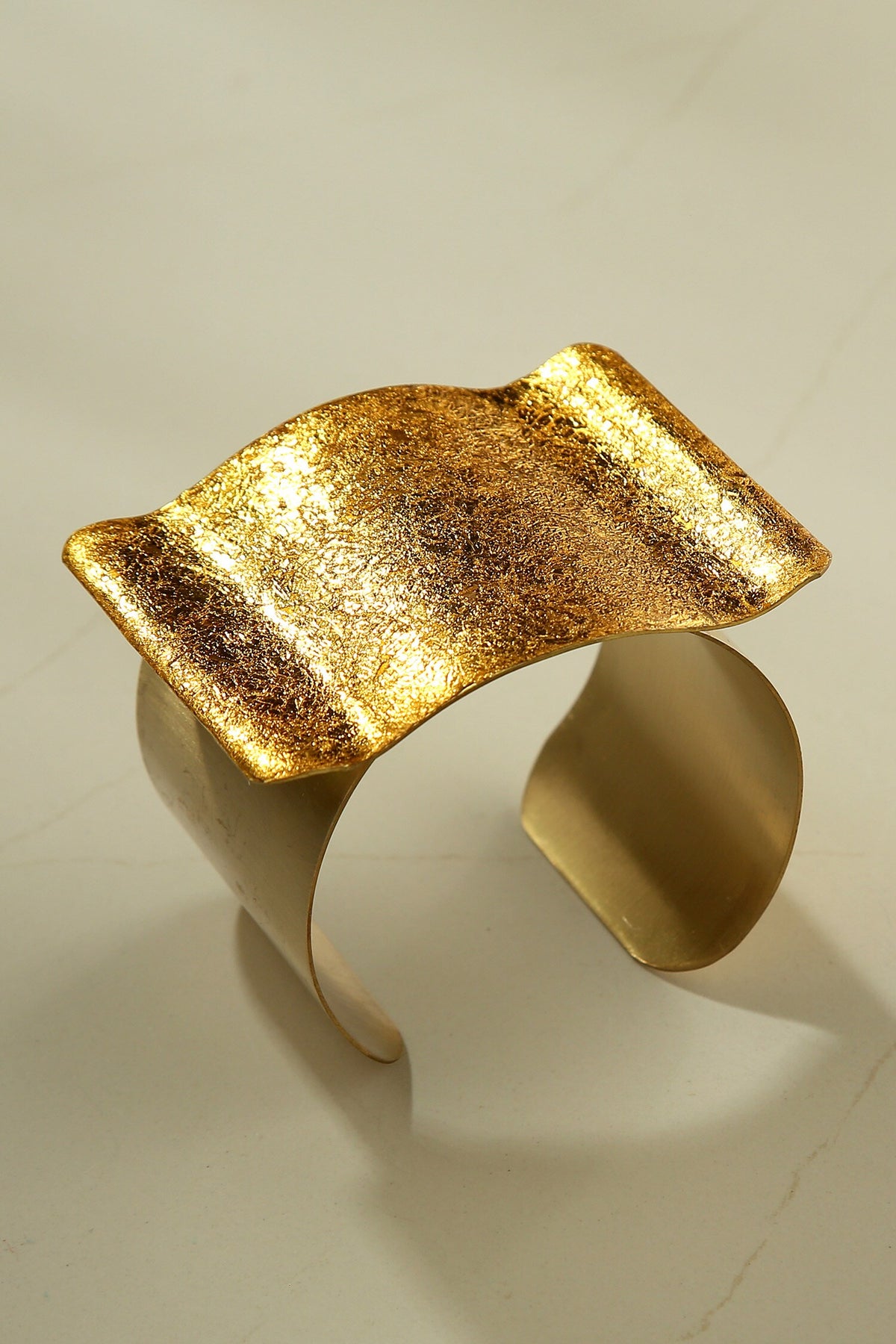 Textured Cuff Bracelet 