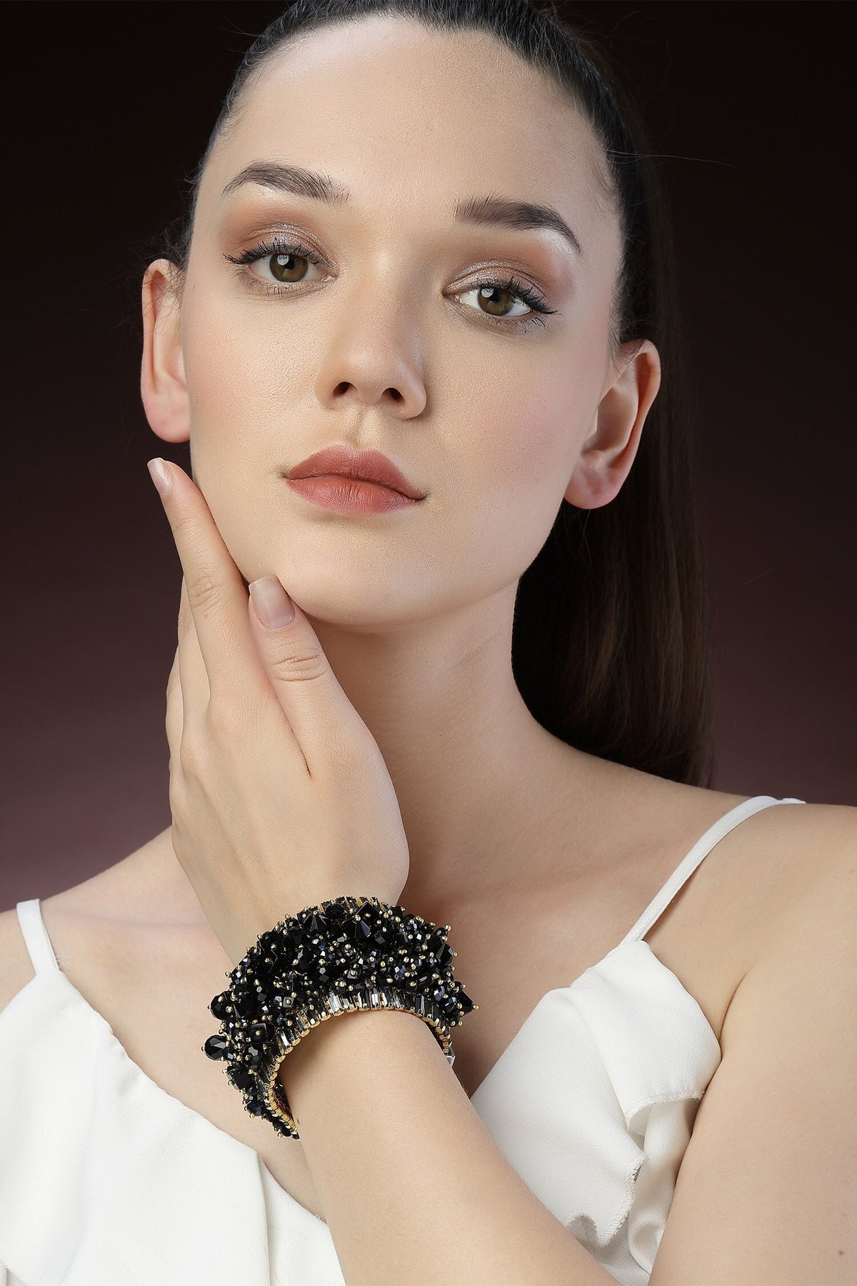 Midnight Crystal Bracelet 