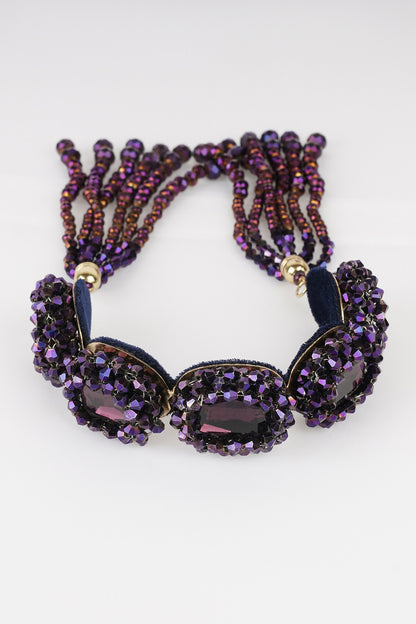 Amethyst Crystal Bracelet 