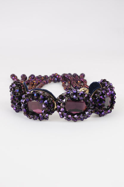 Amethyst Crystal Bracelet 