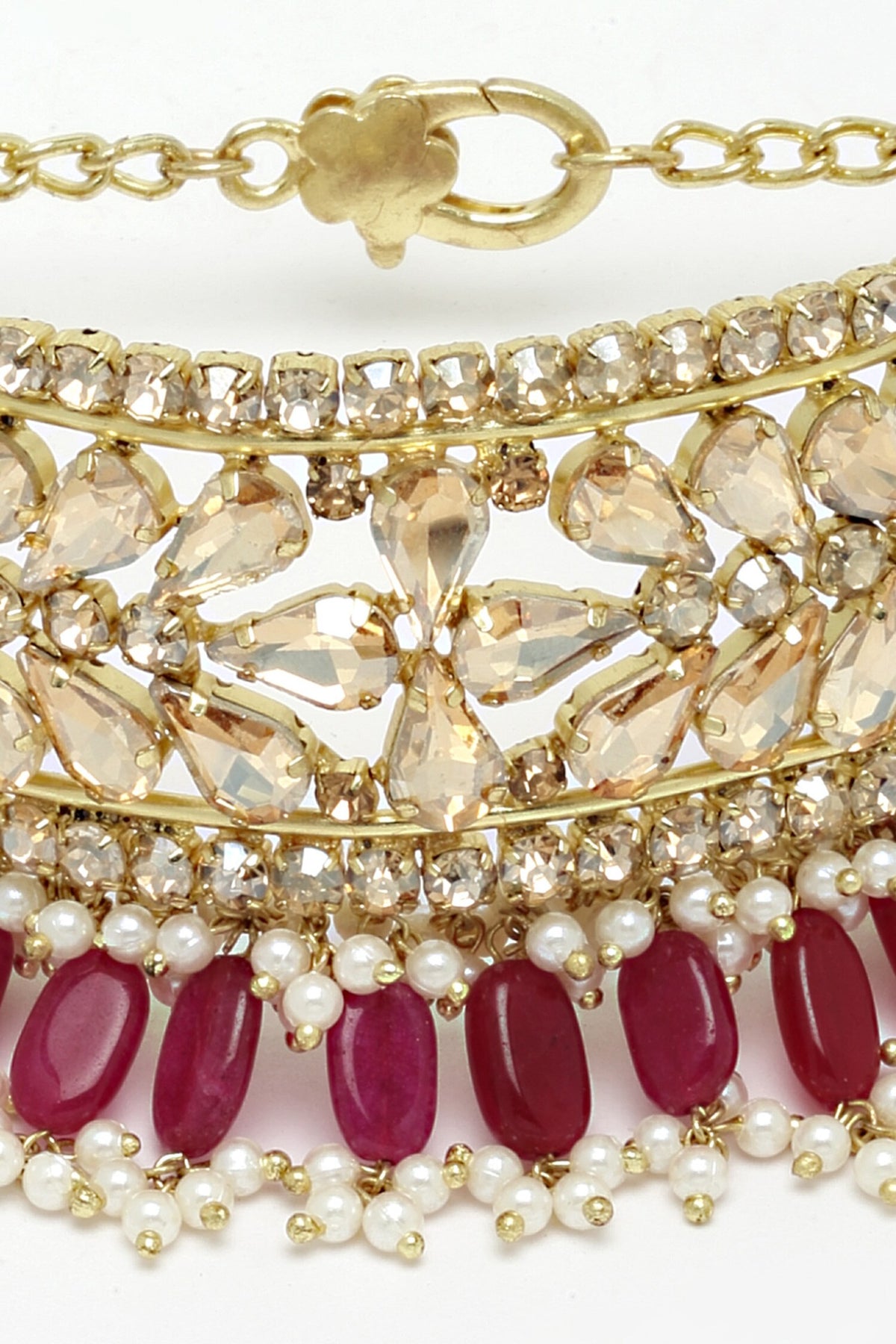 Stone Embellished Choker 