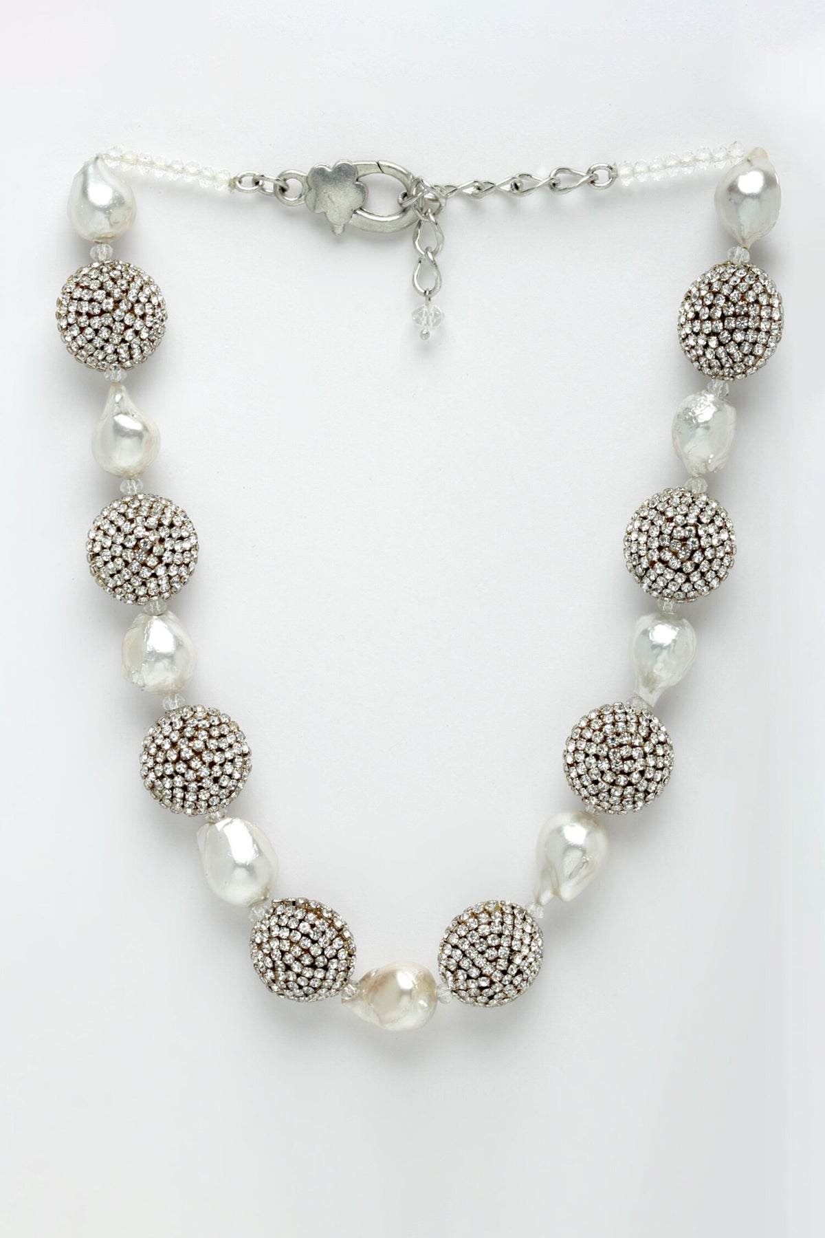 Crystal Embellished Necklace 