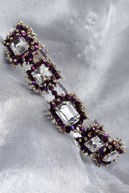 Celestial Sparkle Bead Studded Choker 