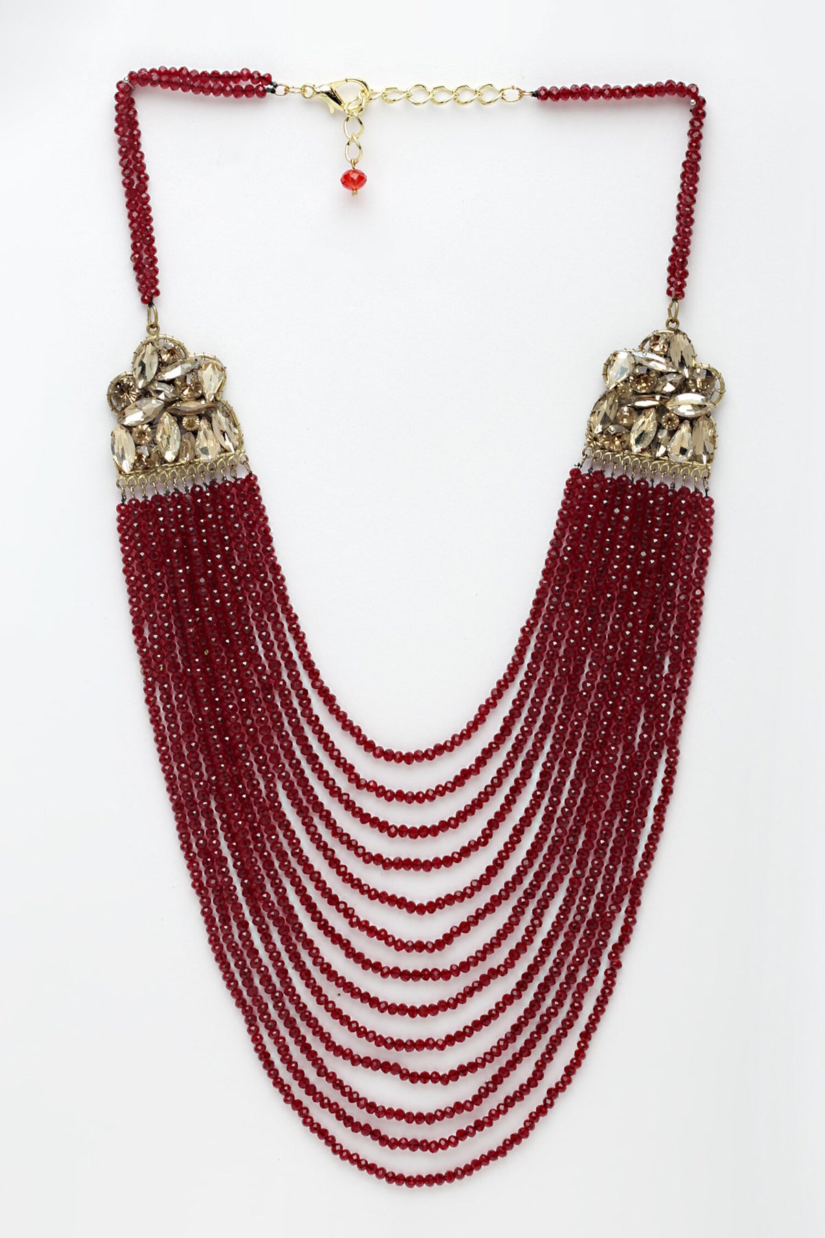 Bead Embellished Necklace 