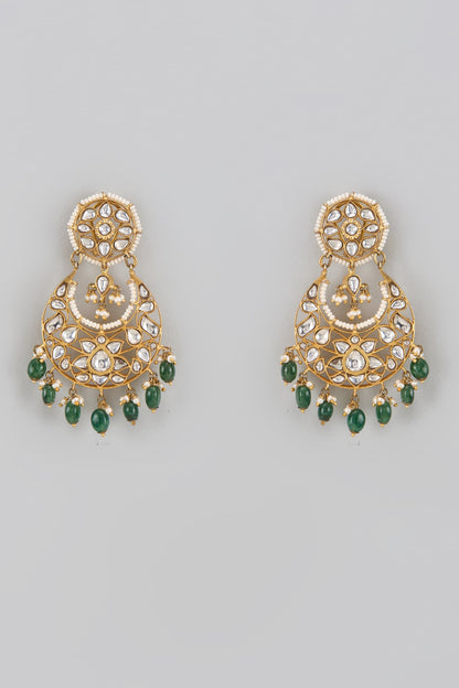 Padma Kundan Embellished Chandbalis 