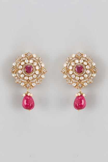 Mandala Bloom Drop Earrings 