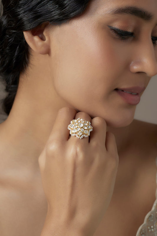 Floral Shaped Ring 