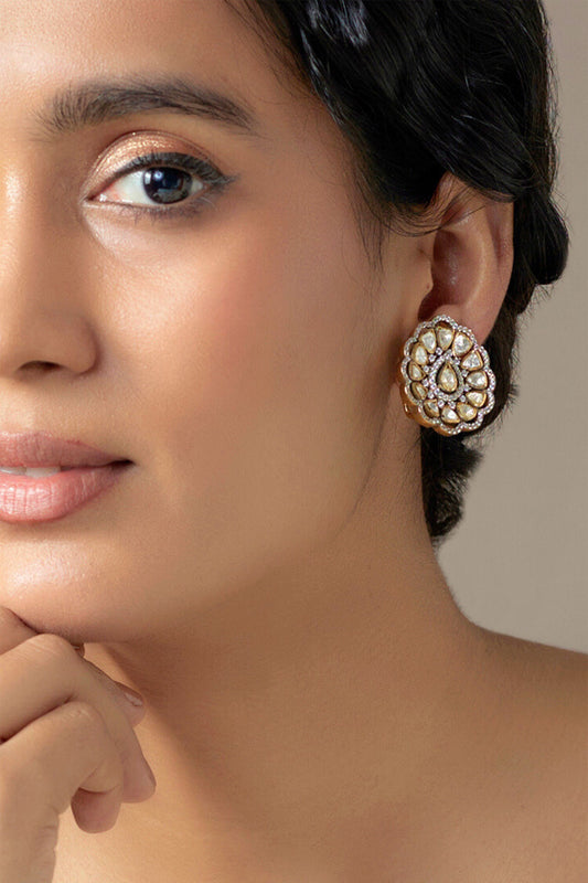 Cubic Zirconia Embellished Studs 