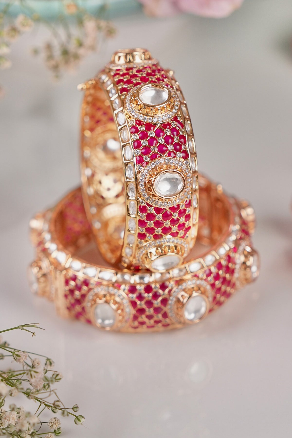 Tanija Embellished Kada Bangle -Single Pc 