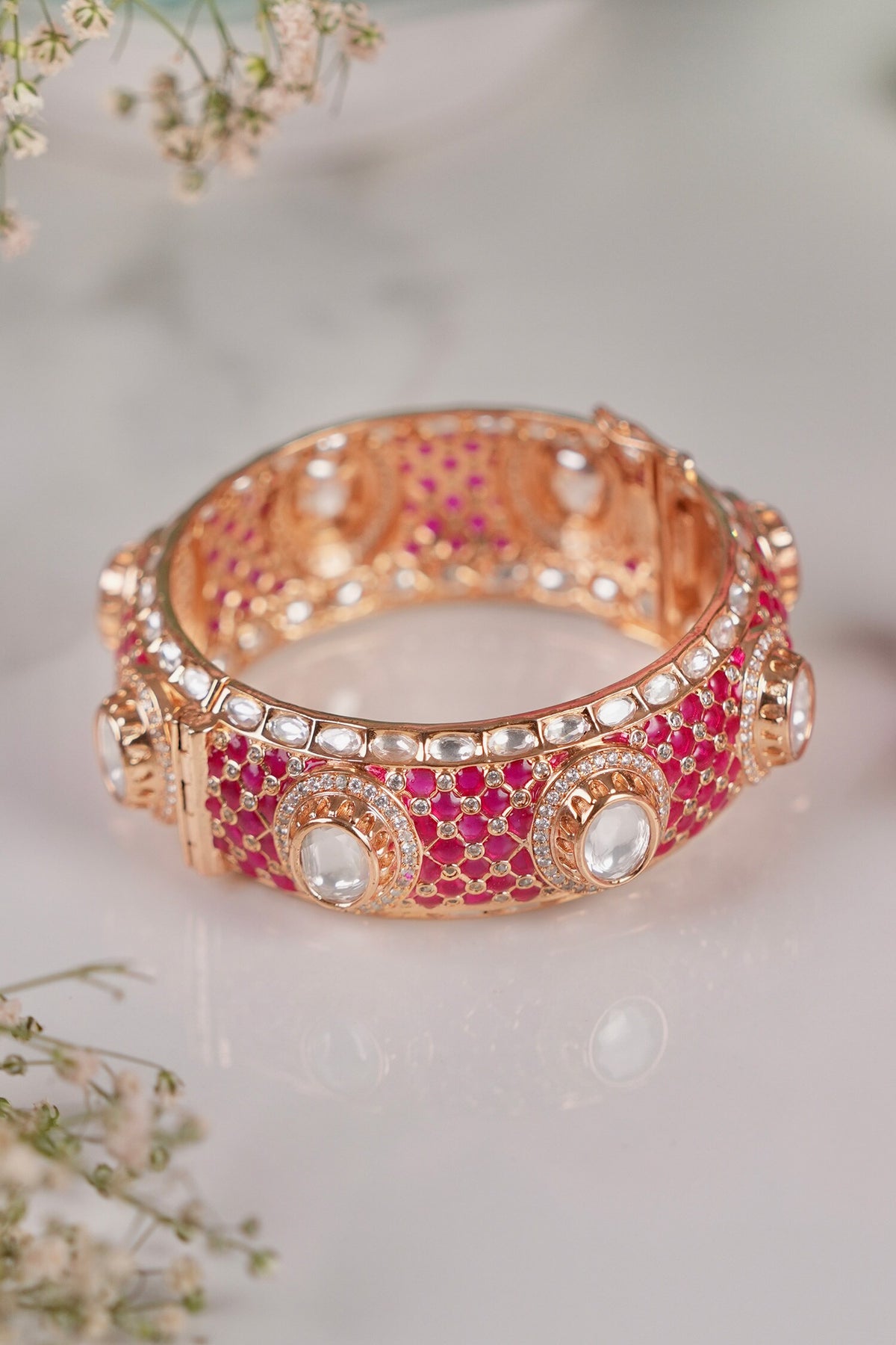 Tanija Embellished Kada Bangle -Single Pc 