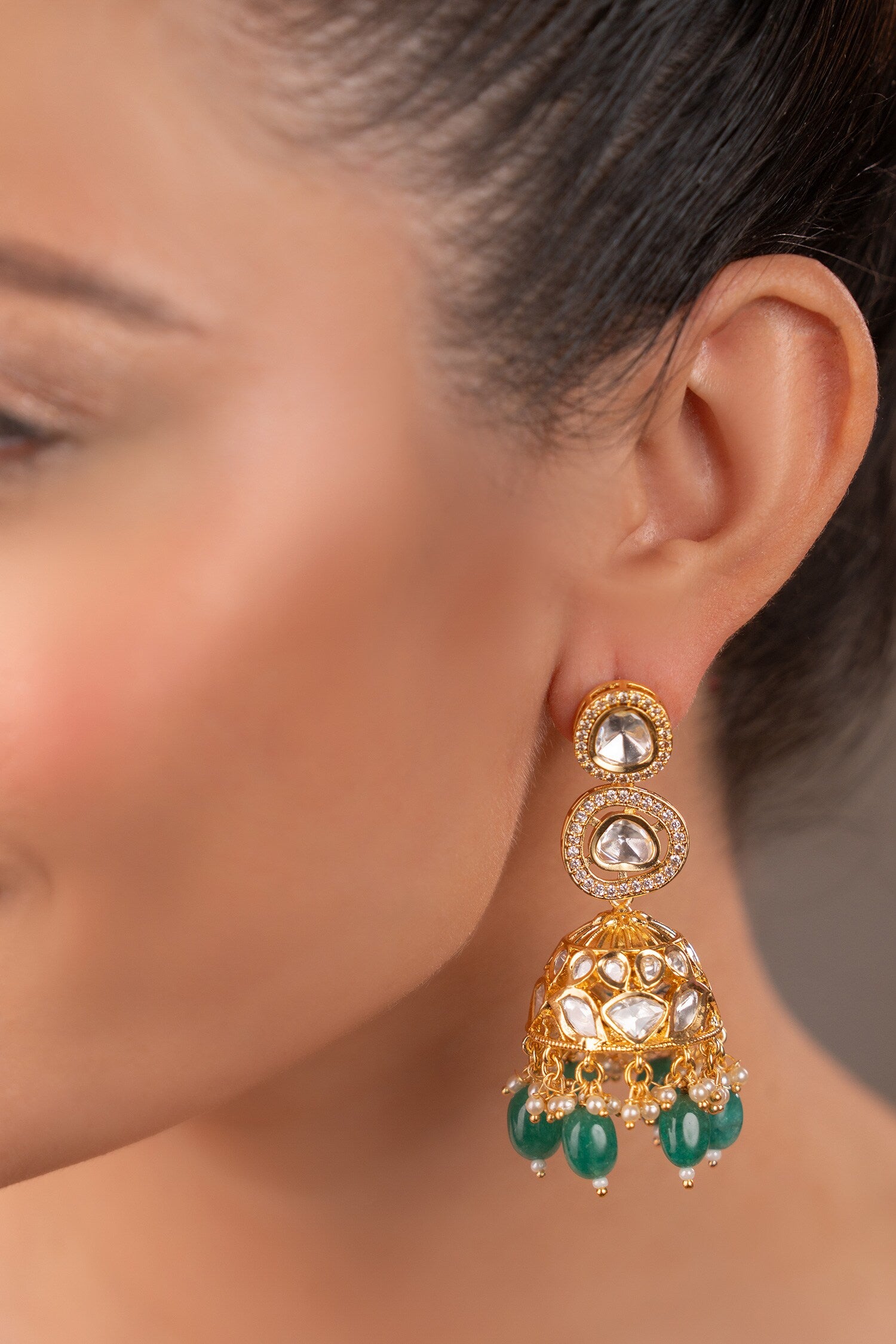 Unnati Embellished Jhumkas 
