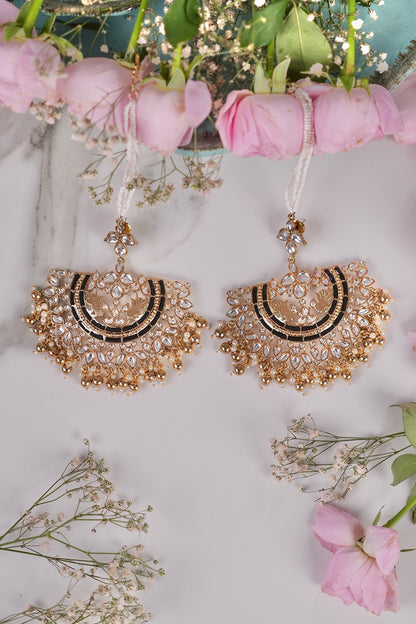 Vidhi Embellished Chaandbali Earrings 