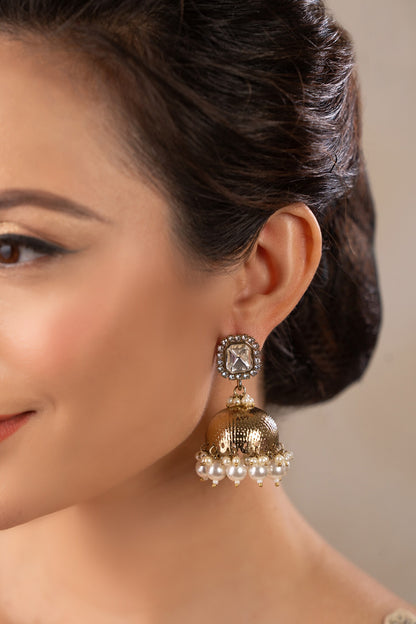 Zinal Embellished Jhumkas 
