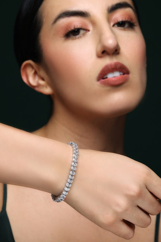 Aurora Charm Tennis Bracelet 