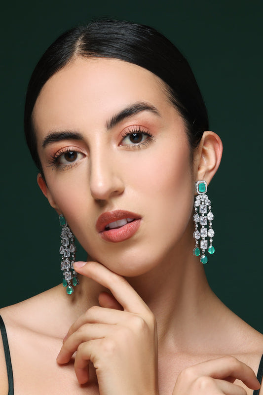 Twilight Radiant Stone Drop Earrings 