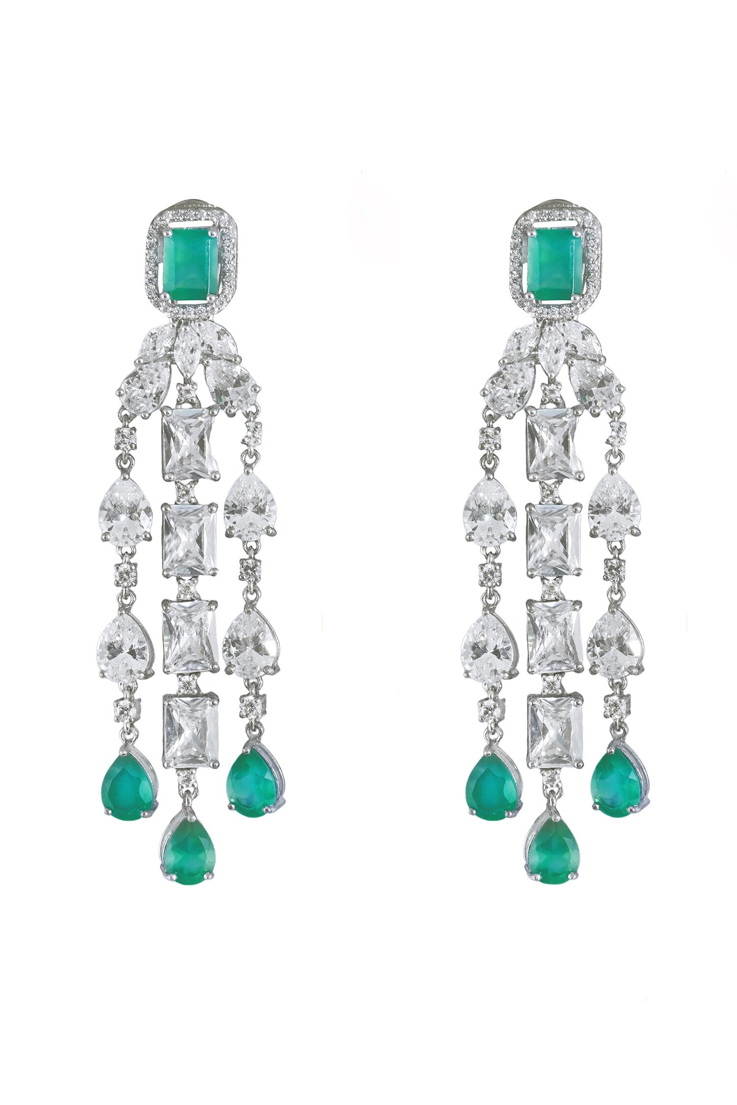 Twilight Radiant Stone Drop Earrings 