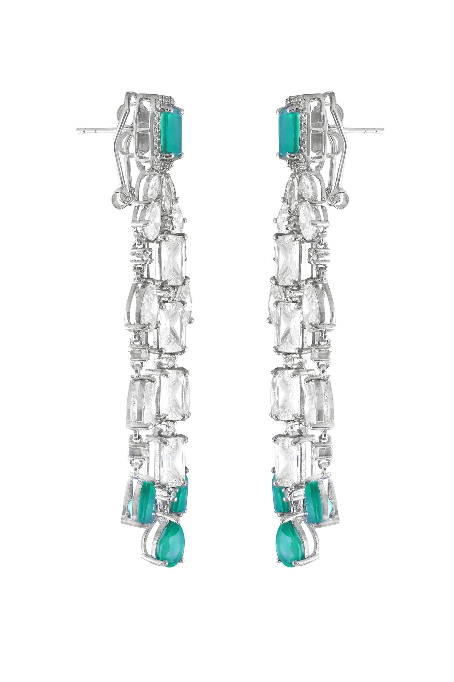Twilight Radiant Stone Drop Earrings 