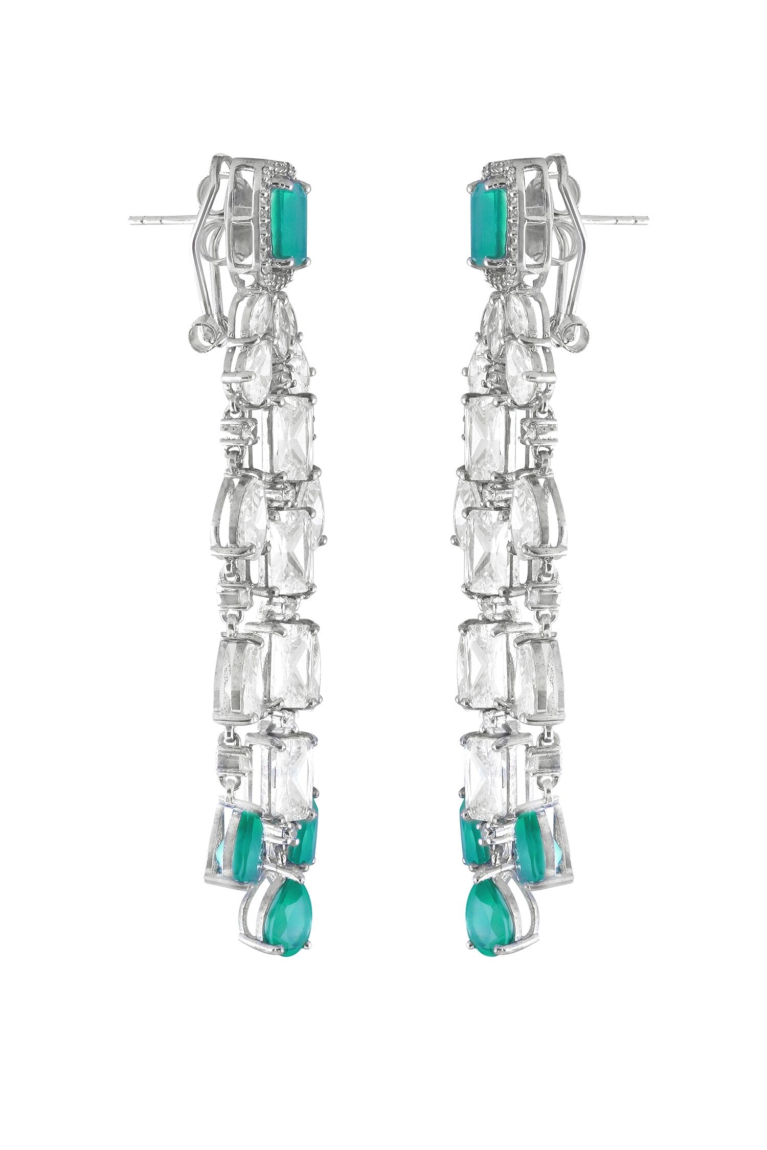 Twilight Radiant Stone Drop Earrings 