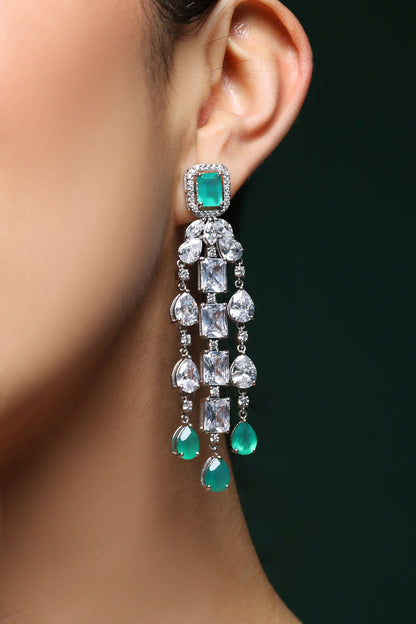 Twilight Radiant Stone Drop Earrings 