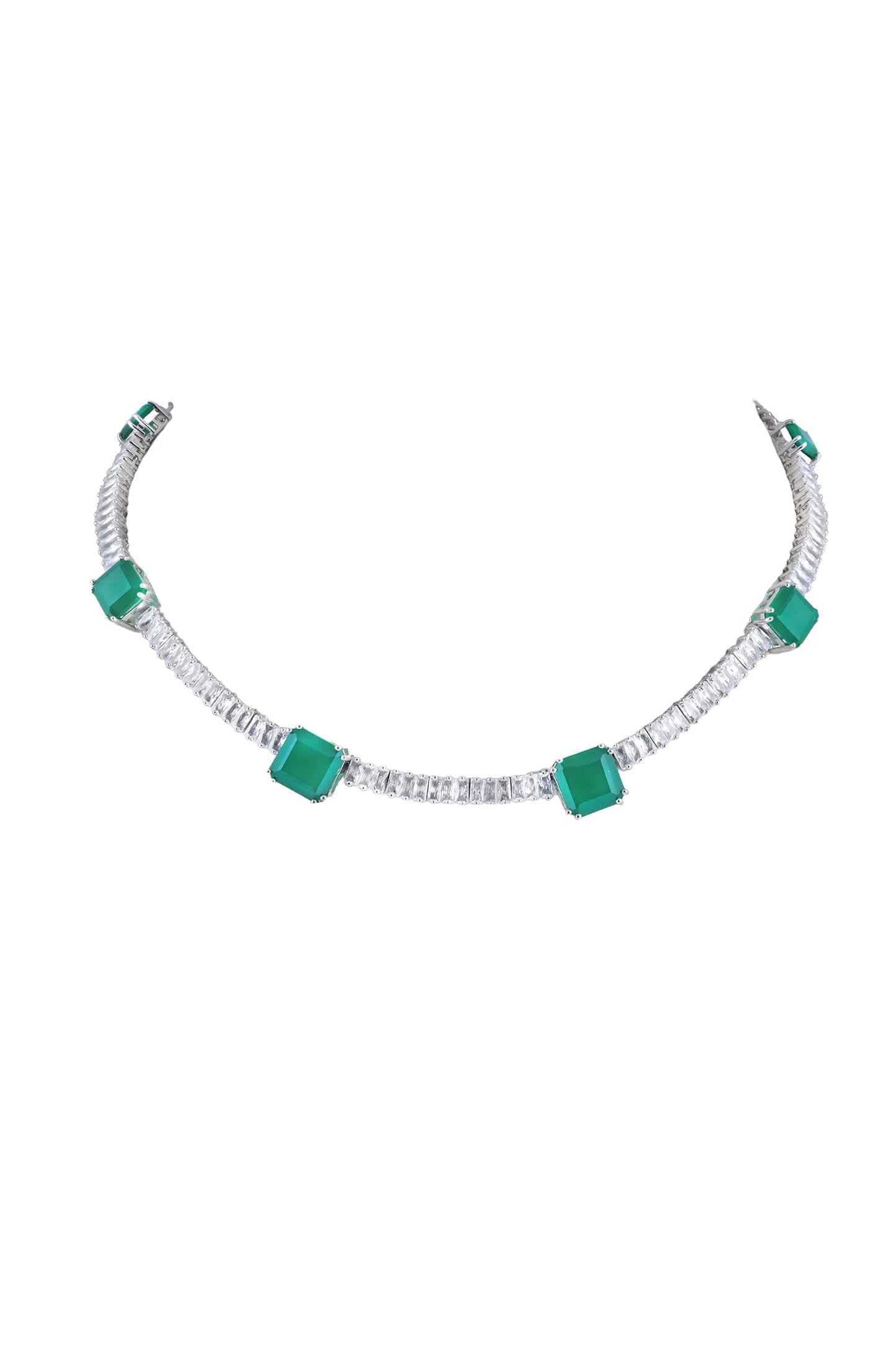 Graceful Glow CZ Necklace 