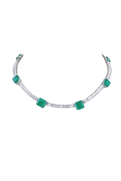 Graceful Glow CZ Necklace 