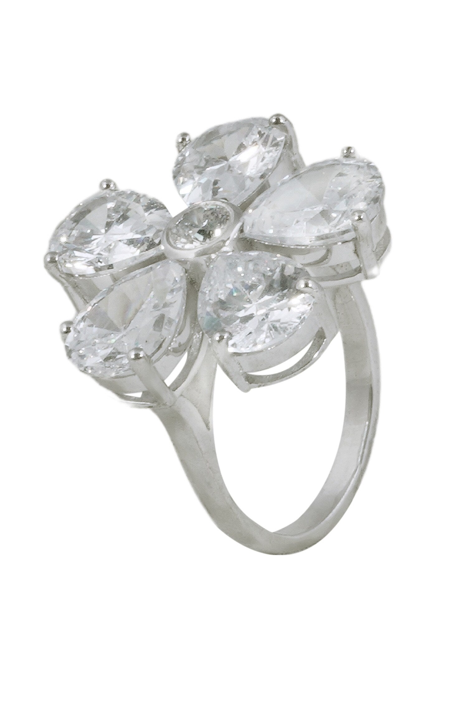 Promise Petal CZ Ring 