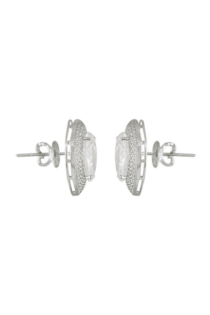 CZ Bloom Whisper Studs 