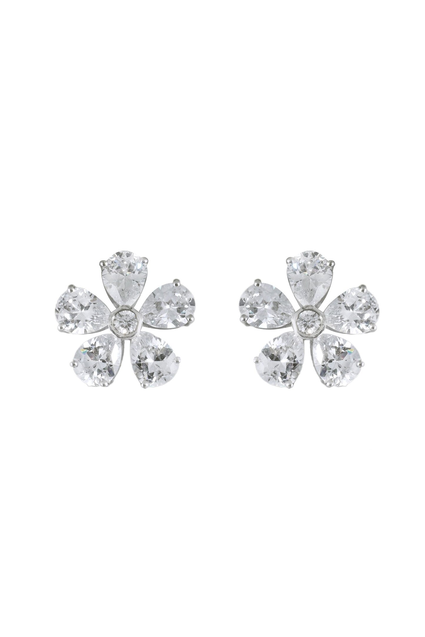 Promise Petal CZ Studs 
